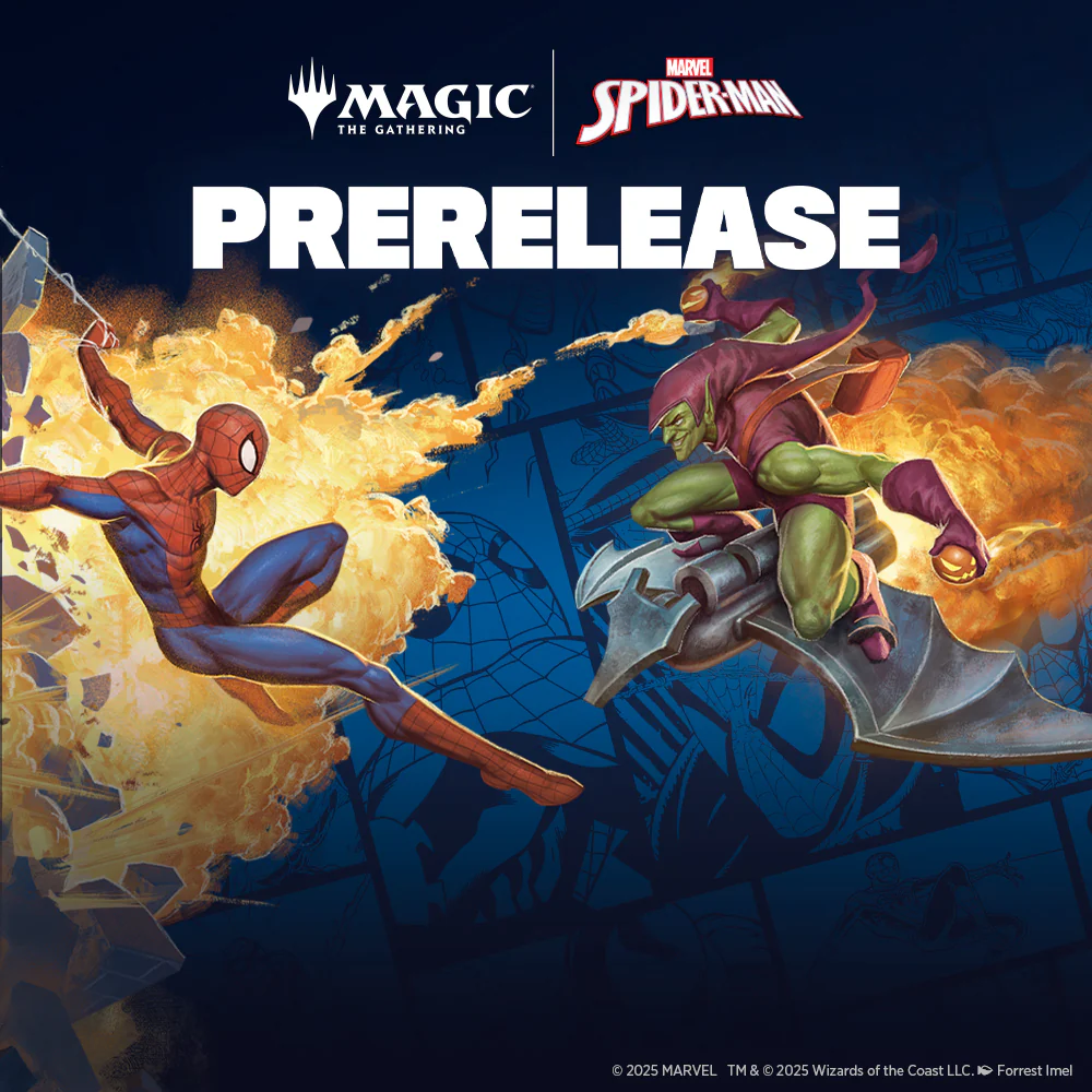 spiderman prerelease logo