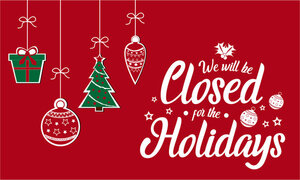 Closed for Holidays